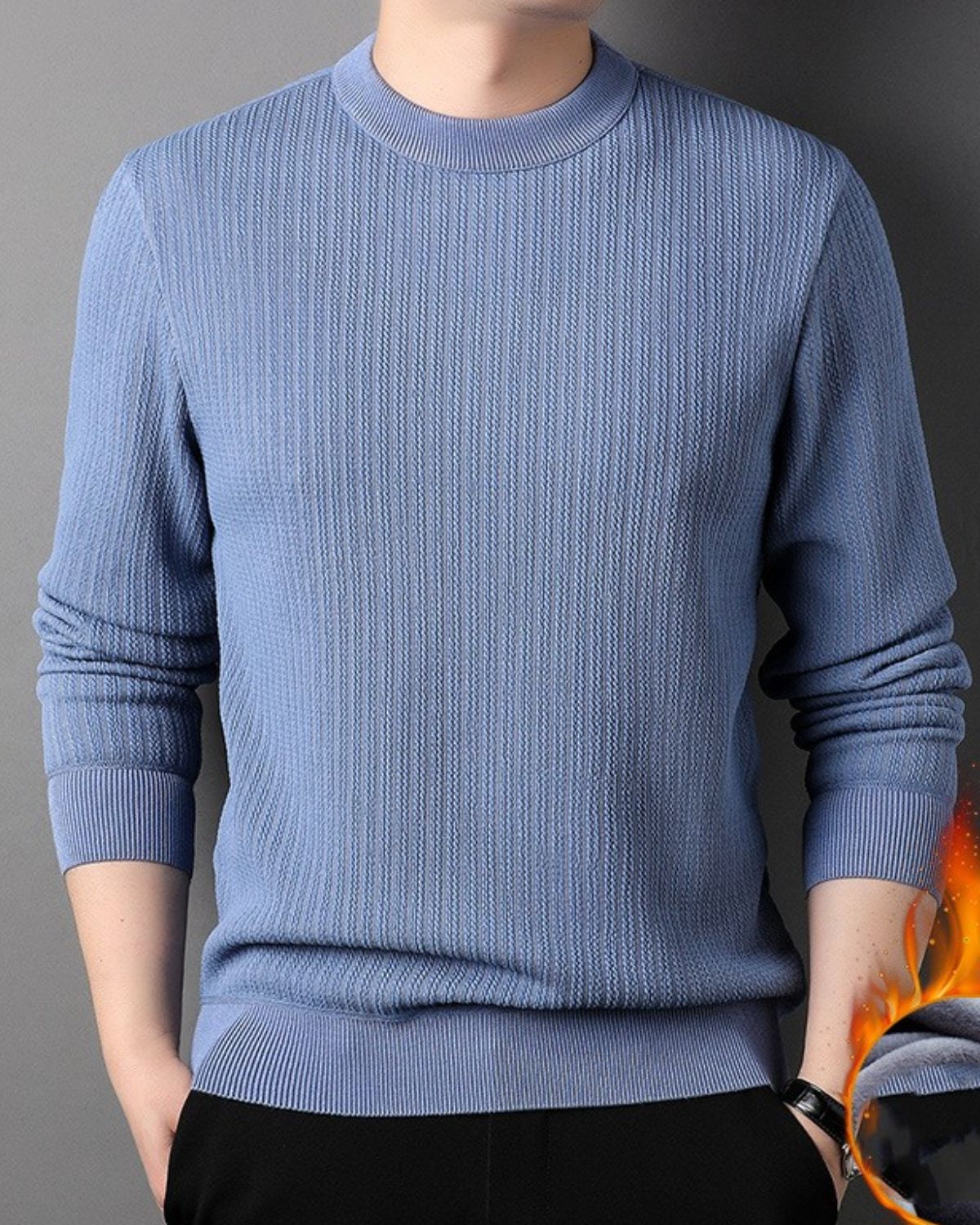 Max - Winter Round Neck Jumper For Men
