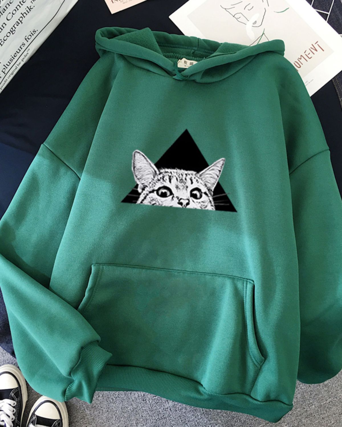 Hazel - Oversized Hoodie For Women