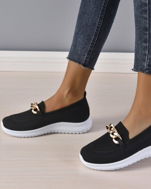 Lara - Mesh Flat Shoes For Women