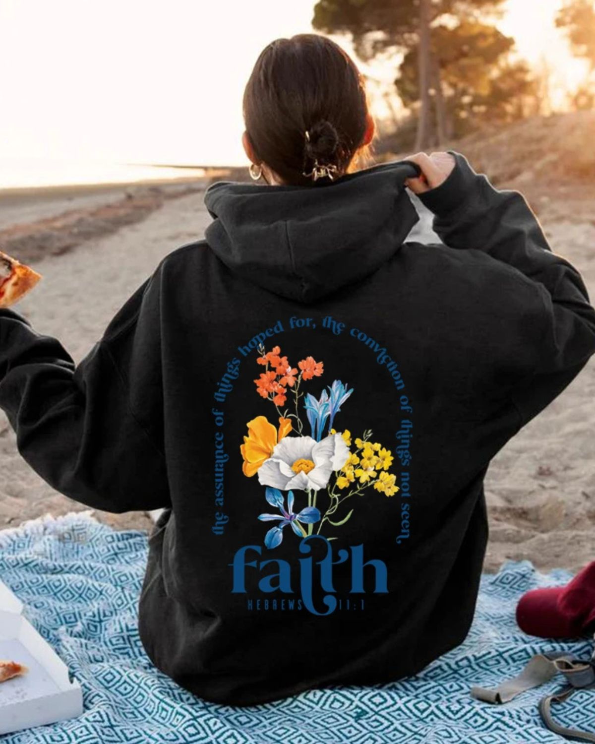 Layla - Casual Faith Hoodie For Women