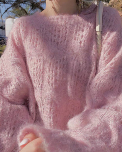 luna - Elegant Knitted Jumper For Women