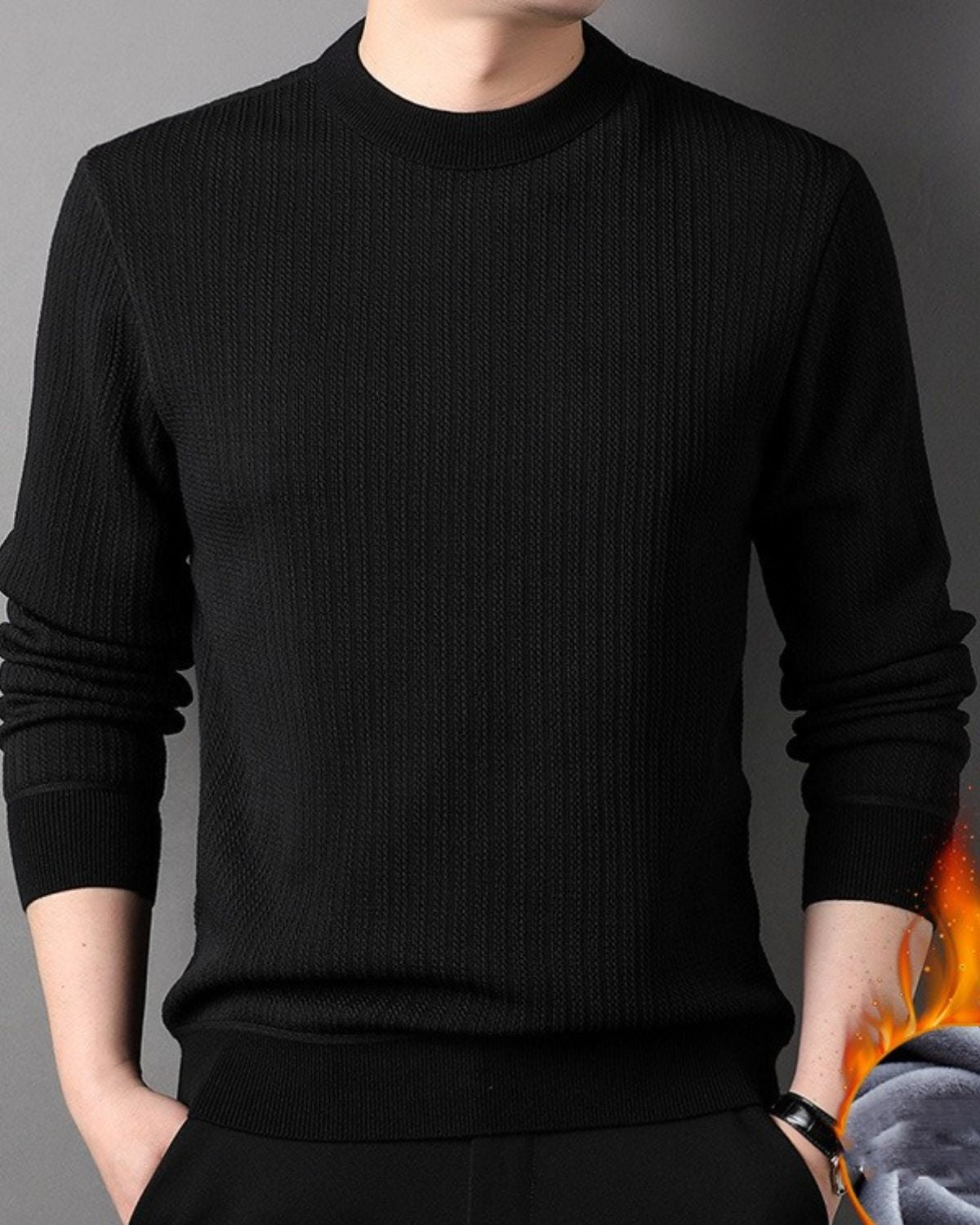 Max - Winter Round Neck Jumper For Men