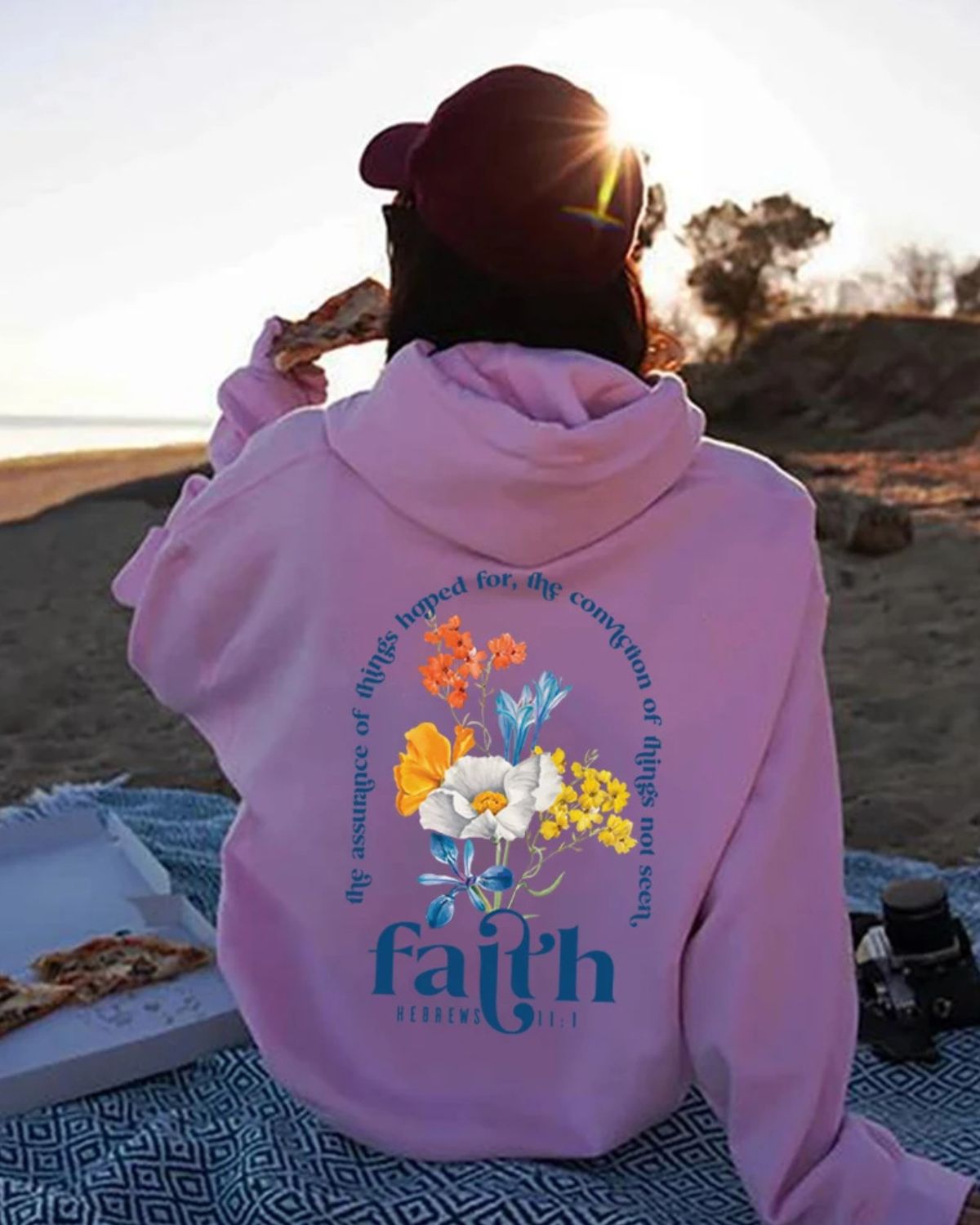 Layla - Casual Faith Hoodie For Women
