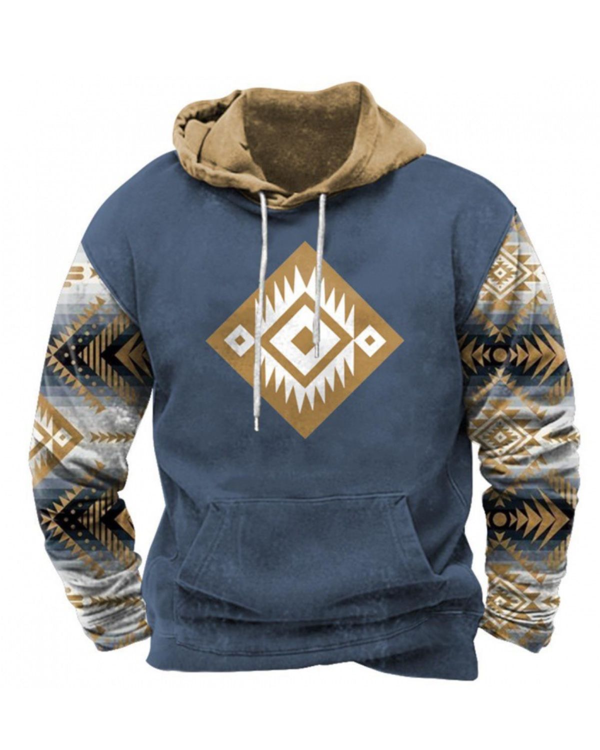 Luca - Stylish Blue Hoodie For Men
